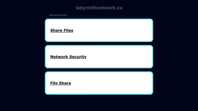 Screenshot preview of labyrinthnetwork.ca