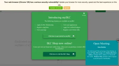 Screenshot preview of ikc.ie