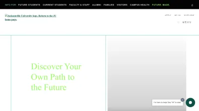 Screenshot preview of ju.edu