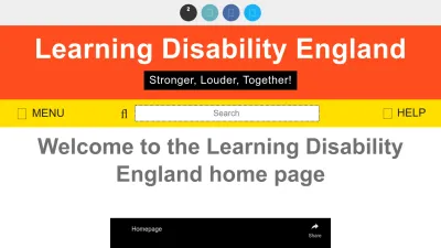 Screenshot preview of learningdisabilityengland.org.uk