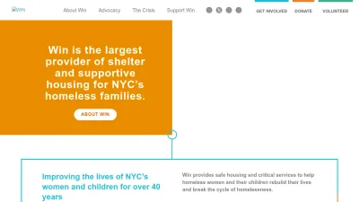 Screenshot preview of winnyc.org