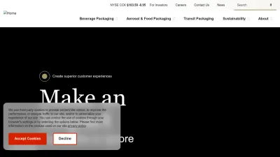 Screenshot preview of crowncork.com