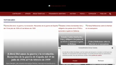 Screenshot preview of portaloaca.com