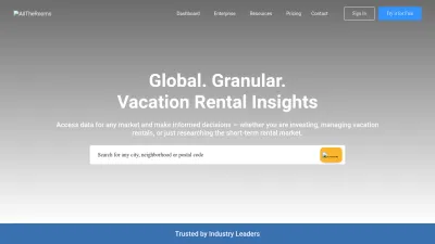 Screenshot preview of alltherooms.com