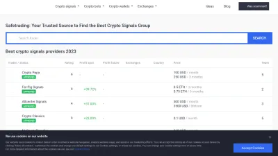 Screenshot preview of safetrading.today