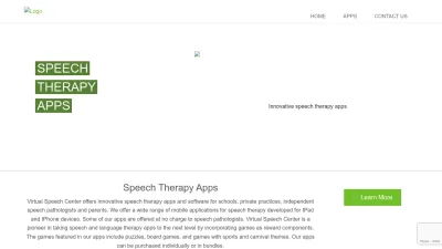Screenshot preview of virtualspeechcenter.com