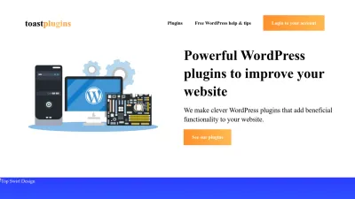 Screenshot preview of toastplugins.co.uk