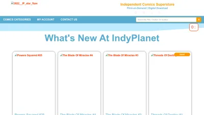 Screenshot preview of indyplanet.com