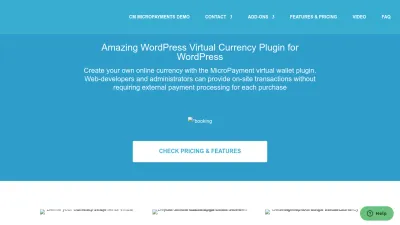 Screenshot preview of micropaymentplugin.com