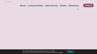 Screenshot preview of pflagnyc.org