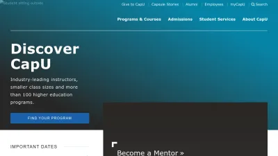 Screenshot preview of capilanou.ca
