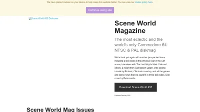 Screenshot preview of sceneworld.org
