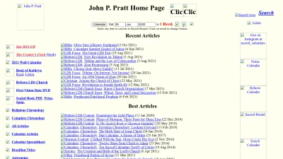 Screenshot preview of johnpratt.com