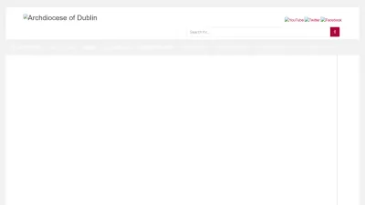 Screenshot preview of dublindiocese.ie