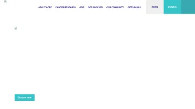 Screenshot preview of acrf.com.au