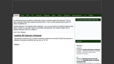 Screenshot preview of ypgrojava.com
