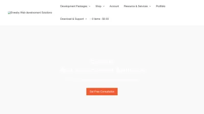 Screenshot preview of enweby.com