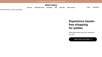 Screenshot preview of shortstorybox.com