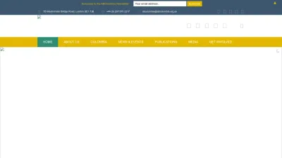 Screenshot preview of abcolombia.org.uk