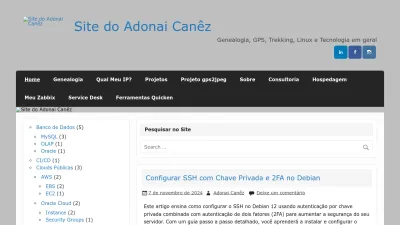 Screenshot preview of adonai.eti.br