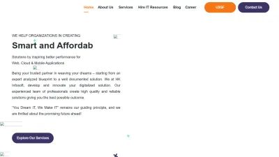 Screenshot preview of hkinfosoft.com
