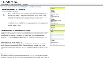 Screenshot preview of cinderella.de