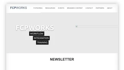 Screenshot preview of fcpworks.com