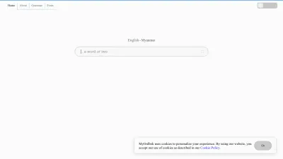 Screenshot preview of myordbok.com