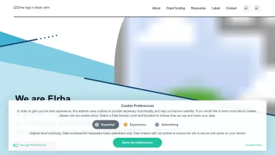 Screenshot preview of elrha.org