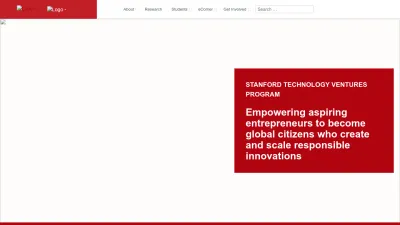 Screenshot of Stvp.stanford.edu