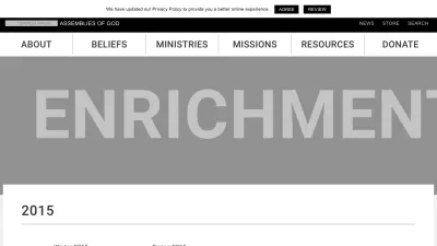 Screenshot preview of enrichmentjournal.ag.org