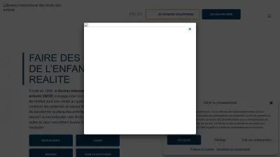 Screenshot preview of ibcr.org