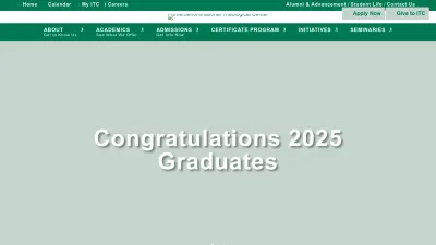 Screenshot preview of itc.edu