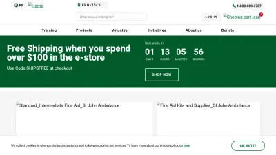 Screenshot preview of sja.ca