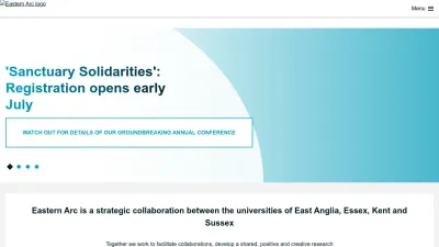 Screenshot preview of easternarc.ac.uk