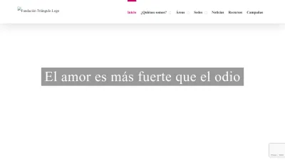 Screenshot preview of fundaciontriangulo.org