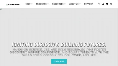 Screenshot preview of pitsco.com