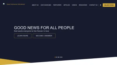 Screenshot preview of gci.org