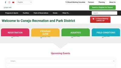 Screenshot preview of crpd.org