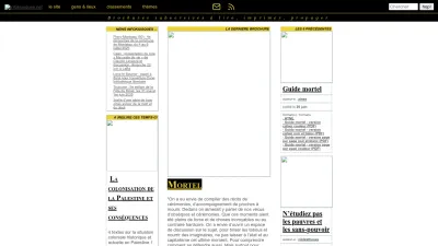 Screenshot preview of infokiosques.net