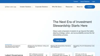 Screenshot preview of glasslewis.com