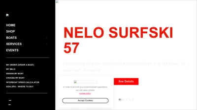 Screenshot preview of nelo.eu