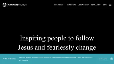 Screenshot preview of marinerschurch.org
