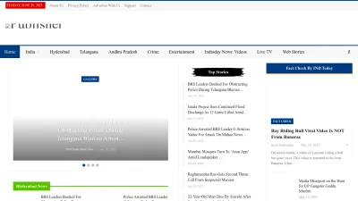 Screenshot preview of indtoday.com