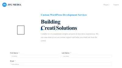 Screenshot preview of jfgmedia.com