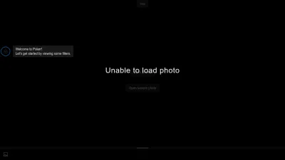 Screenshot preview of photoeditor.polarr.co