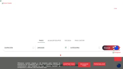 Screenshot preview of cerrocastor.com