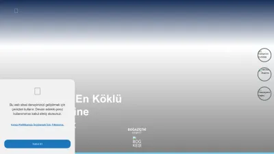 Screenshot of Bogazici.edu.tr