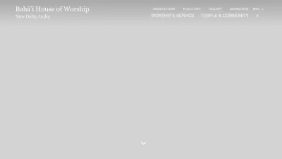 Screenshot preview of bahaihouseofworship.in
