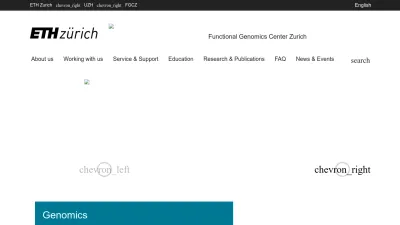 Screenshot preview of fgcz.ch